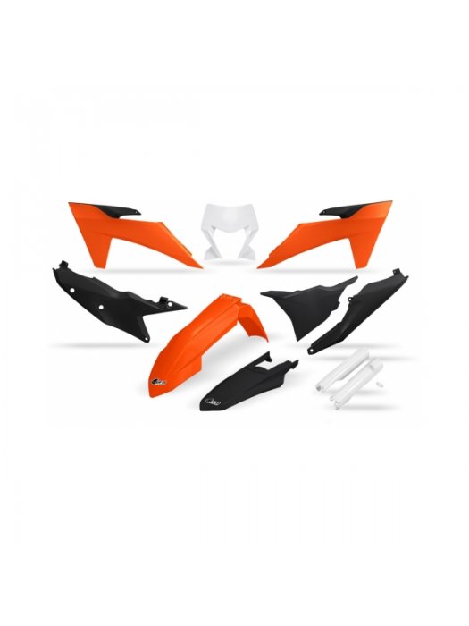 Комплект пластмаси KTM EXC/EXC-F 24-25 Оранжев