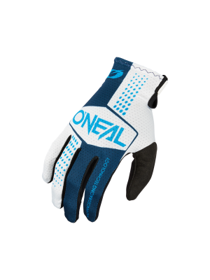 Мотокрос ръкавици O'NEAL MATRIX SPLIT BLUE/WHITE V.25