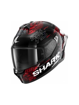 Каска Skwal Cup Speed-VIB Black Red Silver