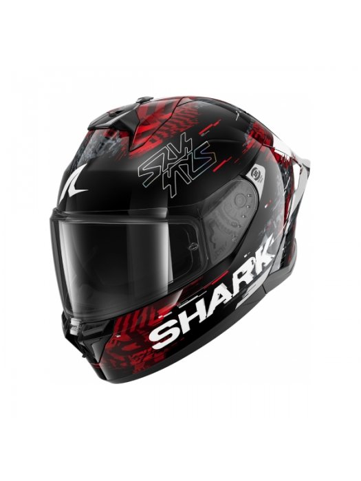 Каска Skwal Cup Speed-VIB Black Red Silver