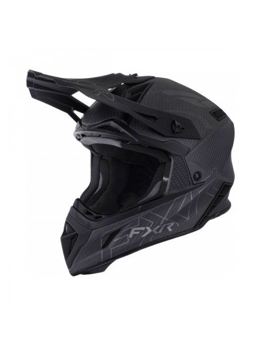 Каска Helium Carbon Fidlock Black