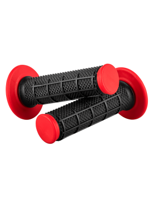 МОТОКРОС РЪКОХВАТКИ MX GRIP DIAMOND DUAL BLACK/RED 803