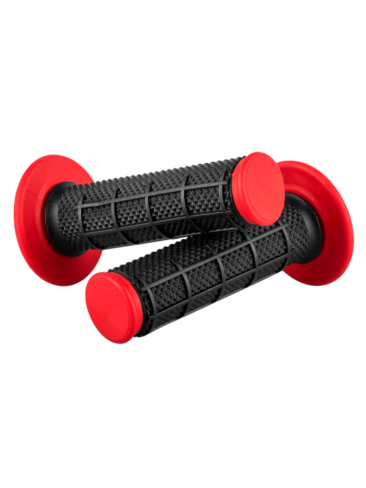 МОТОКРОС РЪКОХВАТКИ MX GRIP DIAMOND DUAL BLACK/RED 803