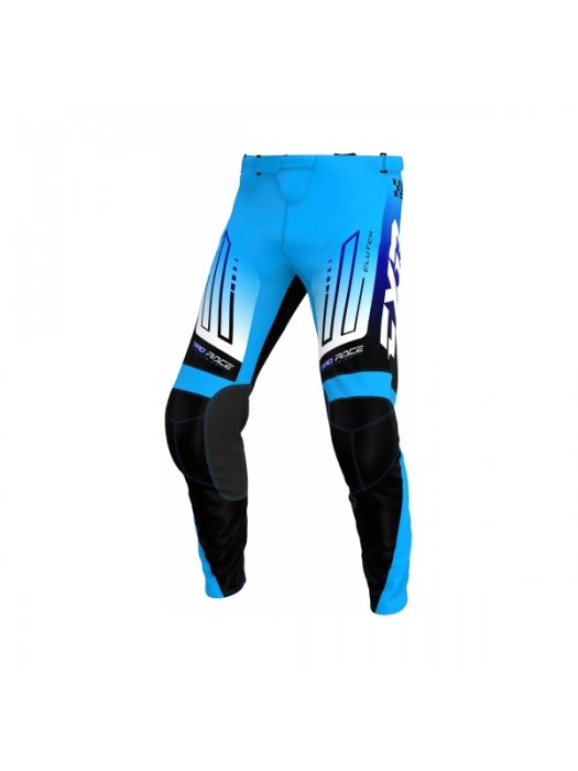 Детски панталон Clutch MX26 Blue Black White