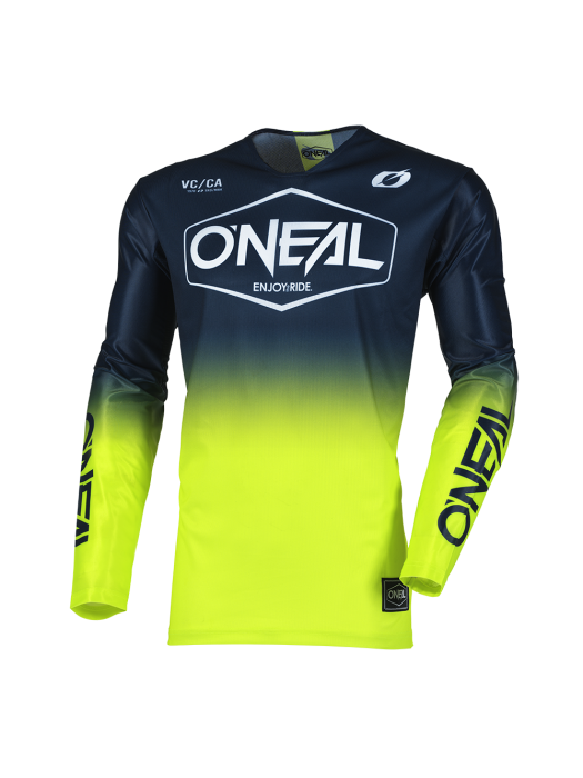 Мотокрос блуза O'NEAL MAYHEM HEXX BLUE/NEON YELLOW V.25