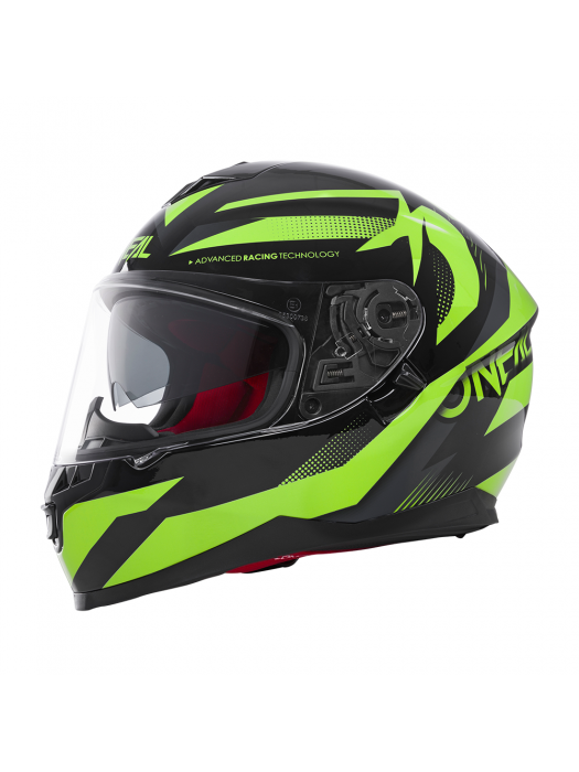 Каска O'NEAL CHALLENGER EXO V.22 BLACK/NEON YELLOW