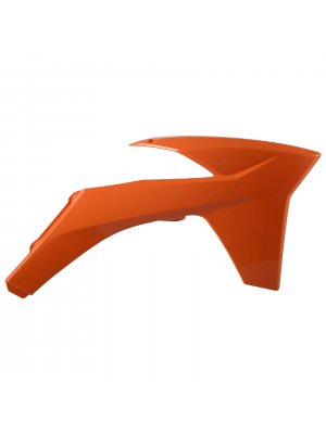 Пластмасови капаци за радиатор Polisport KTM SX / SX-F / EXC / EXC-F / XC / XC-F KTM Orange OEM Color