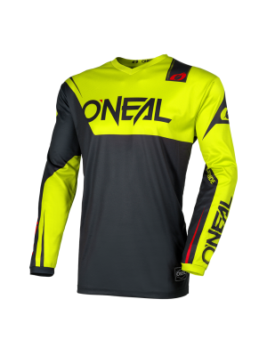 Мотокрос блуза O`NEAL ELEMENT RACEWEAR BLACK/NEON YELLOW V.26