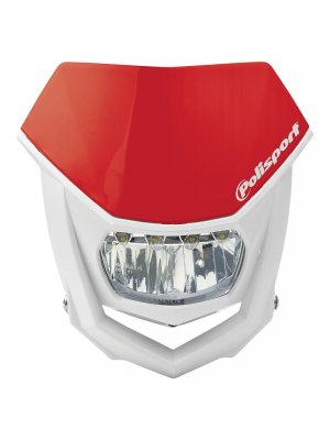Фар Polisport HALO LED - WHITE/RED