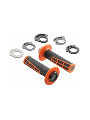 Дръжки Lock On KTM EXC/EXC-F 2024, SX/SX-F 23-24 отворени оранжеви