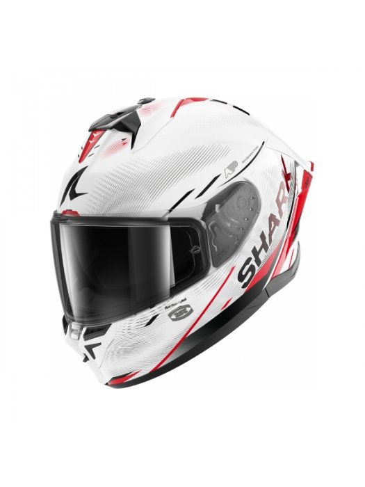 Каска Skwal Cup Speed-Tech White Red Black