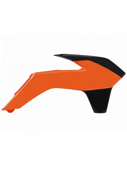 Пластмасови капаци за радиатор Polisport KTM SX / SX-F / EXC / EXC-F / XC / XC-F Orange/Black