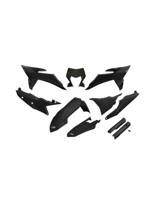 Комплект пластмаси KTM EXC/ EXC-F 2026 черен