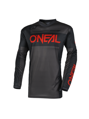 Детска мотокрос блуза O'NEAL ELEMENT RACEWEAR BLACK/GRAY/RED V.25
