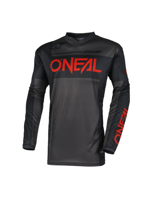 Детска мотокрос блуза O'NEAL ELEMENT RACEWEAR BLACK/GRAY/RED V.25