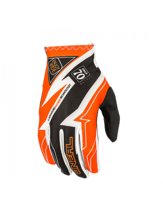 Мотокрос ръкавици O’NEAL MATRIX RACEWEAR BLACK/ORANGE