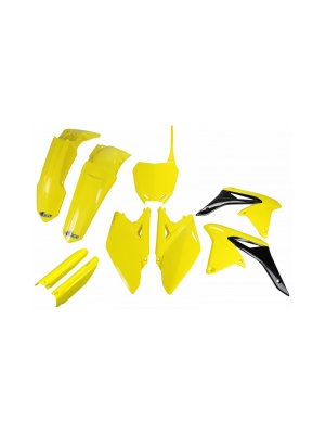 Комплект пластмаси Suzuki RM-Z250 10-18 Жълт