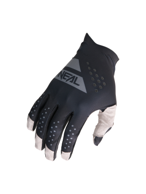 Мотокрос ръкавици O'NEAL PIN IT SLIP ON BLACK/GRAY V.26