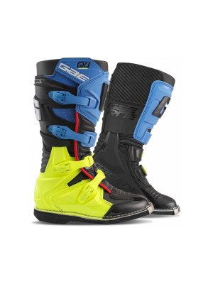 Детски ботуши GX-J Black/ Blue/ Fluo Yellow