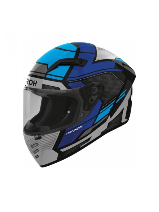 Каска Connor Ego Blue Gloss