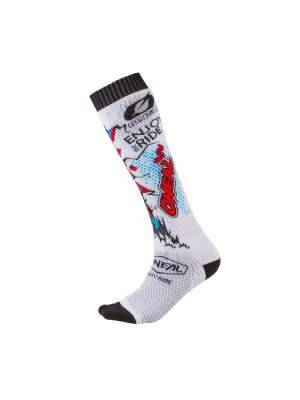 Термо чорапи O'NEAL Pro MX VILLAIN WHITE