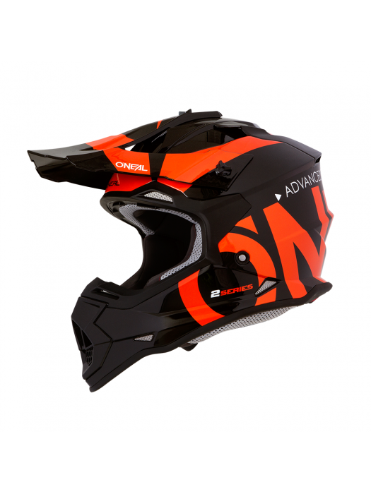 Детска мотокрос каска O'NEAL 2SERIES RL SLICK BLACK/ORANGE