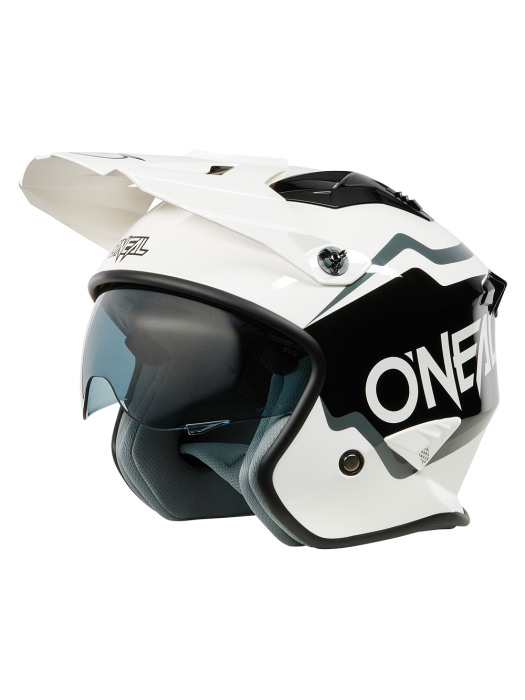 Каска за мотор O'NEAL VOLT CORP WHITE/BLACK V.25