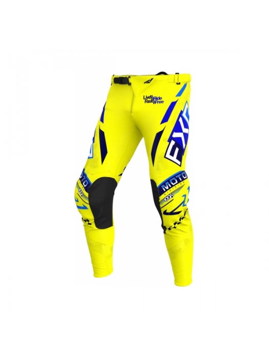 Панталон Podium Gladiator MX25 Yellow Navy Blue