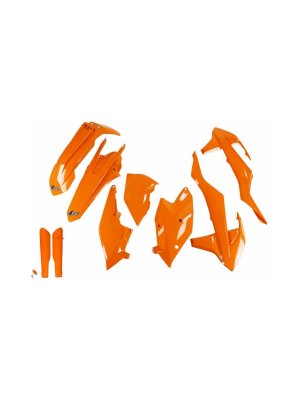 Комплект пластмаси KTM EXC/EXC-F 17-19 Оранжев