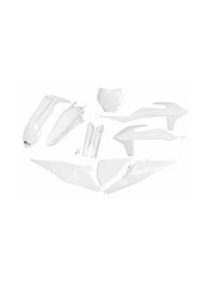 Комплект пластмаси KTM SX/SX-F 19-22 Бял