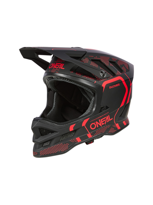 Вело каска O'NEAL BLADE STRIKE BLACK/RED V.25
