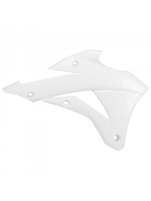 Пластмасови капаци за радиатор Polisport Kawasaki KX85/100 - 2014-21 White