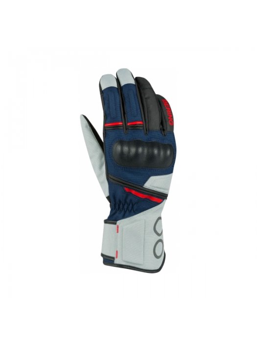 Дамски ръкавици Siberia Grey/Blue/Red