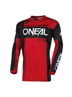 Мотокрос блуза O`NEAL ELEMENT RACEWEAR BLACK/RED V.25