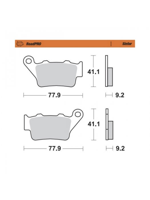 Накладки задни 403402