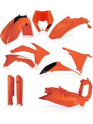 Пълен кит пластмаси KTM EXC/EXC-F 12-13 Orange