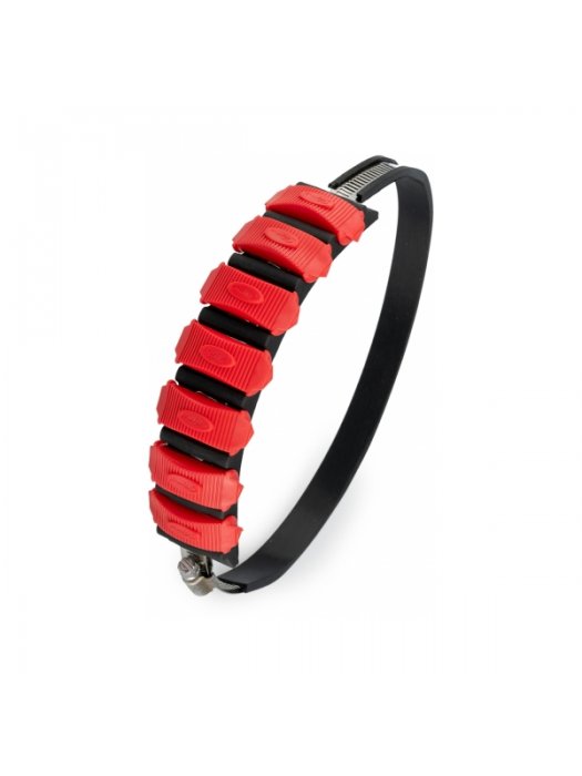 Протектор за ауспух за шосейни мотоциклети червен