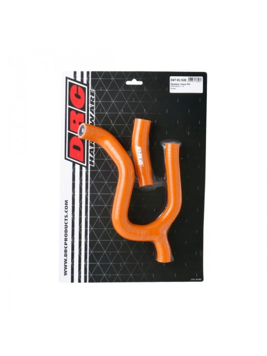 Силиконов маркуч за радиатор KTM SX-F250/350 19-22; Husqvarna FC250/350 19-22; Gas Gas MCF250/350 21-23 оранжев