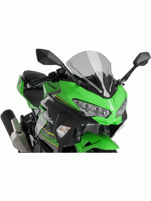 Слюда Z-Racing Kawasaki Ninja 400 18-21 Smoke