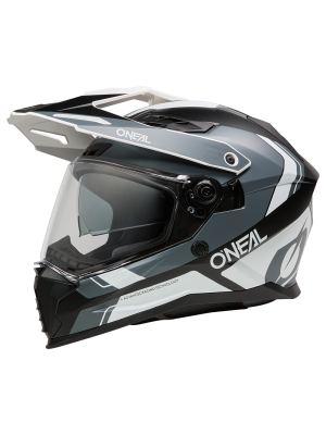 Ендуро каска O'NEAL D-SRS NOMAD BLACK/WHITE/GRAY V.26
