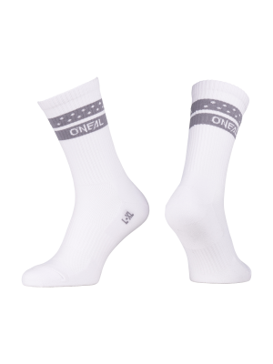 Вело чорапи O'NEAL MTB PERFORMANCE SOLID WHITE V.26