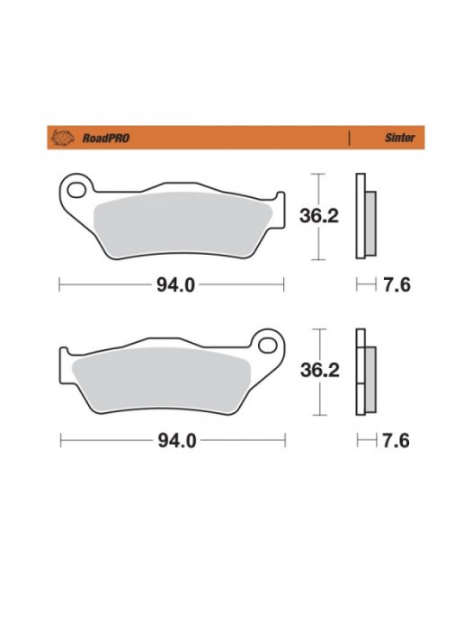 Накладки предни 403201