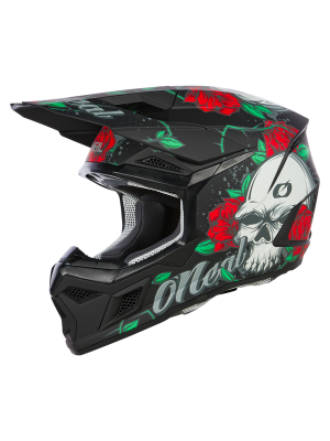 Детска мотокрос каска O'NEAL 3SERIES MELANCIA BLACK/MULTI V.24