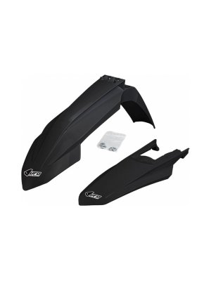 Преден и заден калник KTM EXC150-300, EXC-F250-500 24-25 черен