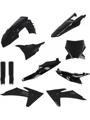 Пълен кит пластмаси KTM SX/SX-F 2023 Черен