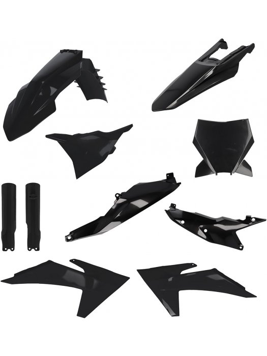 Пълен кит пластмаси KTM SX/SX-F 2023 Черен