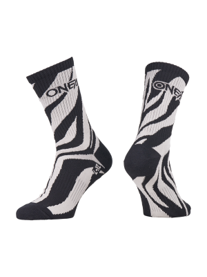 Вело чорапи O'NEAL MTB PERFORMANCE WILD BLACK/WHITE V.26