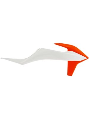 Пластмасови капаци за радиатор Polisport KTM SX /SX-F / EXC/ EXCF /XCW/ XCFW KTM Orange/White