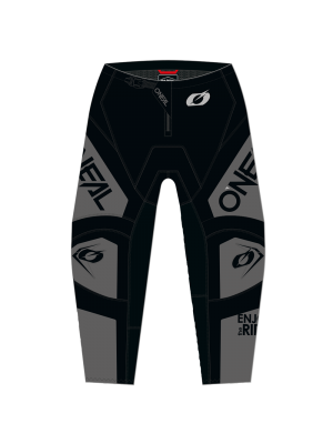 Детски мотокрос брич O'NEAL ELEMENT RACEWEAR BLACK/GRAY V.26