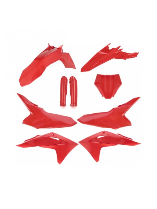 Пълен кит пластмаси подходящ за Gas Gas MC50 24-26 Червен